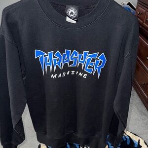 Thrasher Black Crewneck